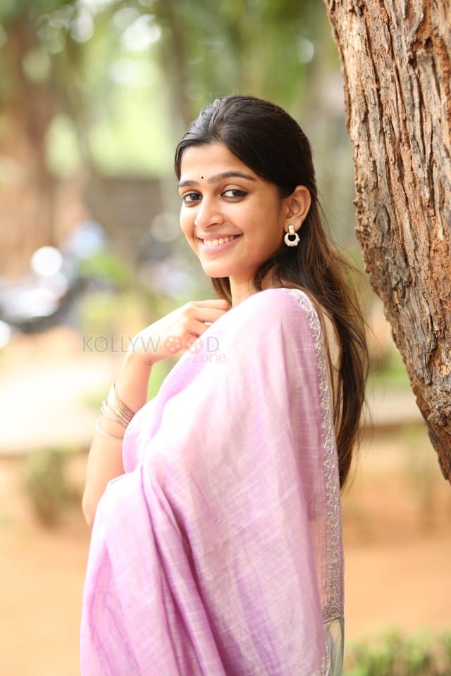 Actress Ananthika Sanilkumar at 8 Vasantalu Success Meet Photos 42