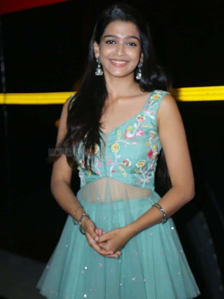 Actress Ananthika Sanilkumar at Mad Pre Release Event Pictures 09