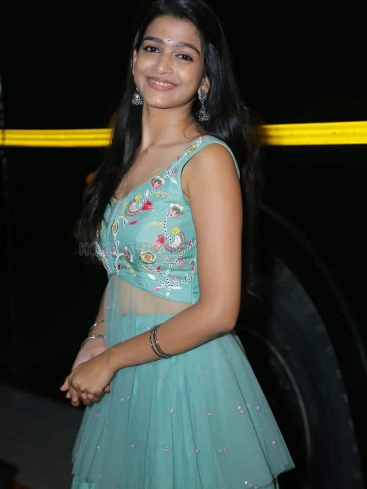 Actress Ananthika Sanilkumar at Mad Pre Release Event Pictures 10