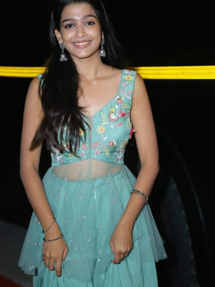 Actress Ananthika Sanilkumar at Mad Pre Release Event Pictures 11