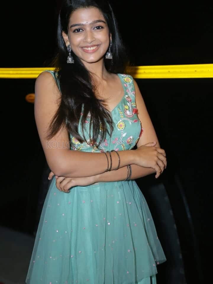 Actress Ananthika Sanilkumar at Mad Pre Release Event Pictures 12