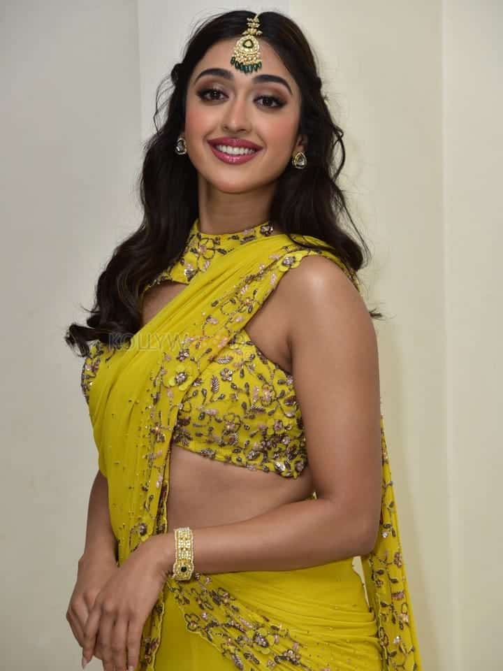 Actress Gayatri Bhardwaj at Tiger Nageswara Rao Pre Release Event Photos 21