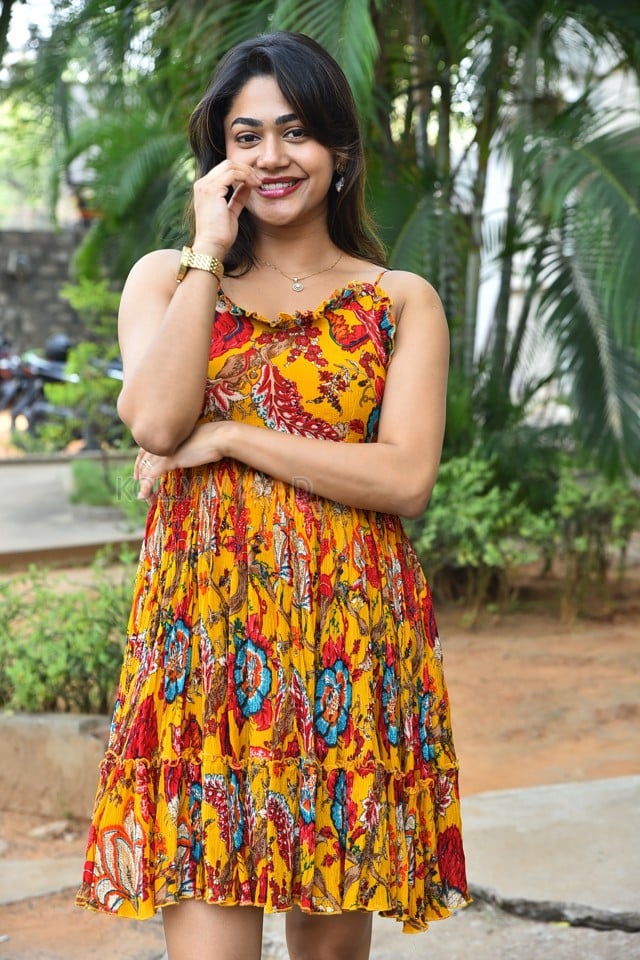 Actress Payal Radhakrishna at Chaurya Paatam Trailer Launch Photos 10