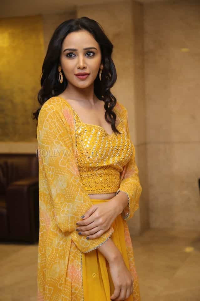 Actress Simran Gupta at Anveshi Pre Release Event Photos 19