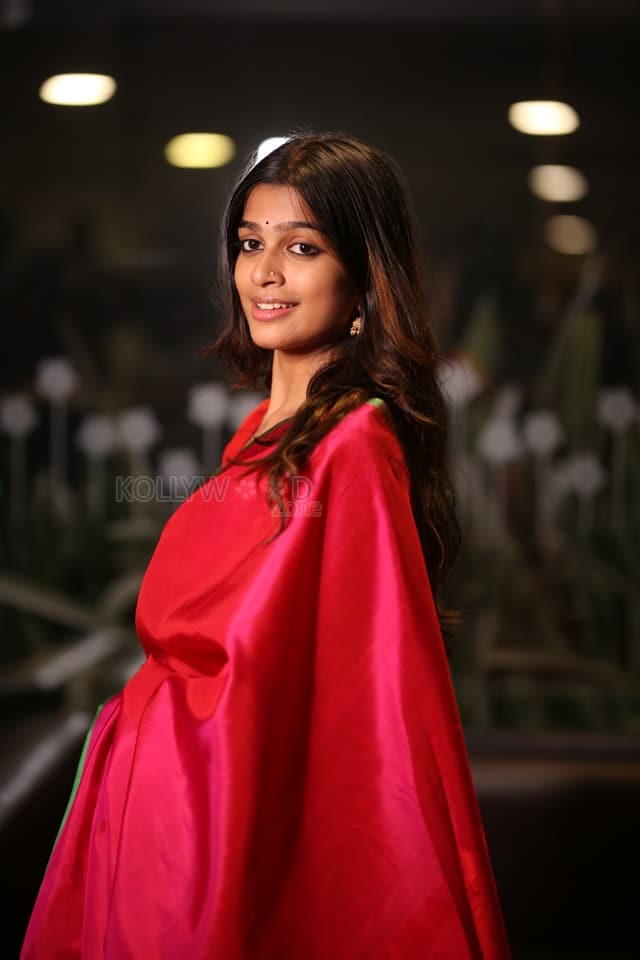 Heroine Ananthika Sanilkumar at 8 Vasantalu Pre release Event Pictures 03
