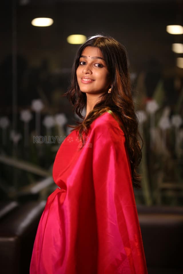 Heroine Ananthika Sanilkumar at 8 Vasantalu Pre release Event Pictures 05