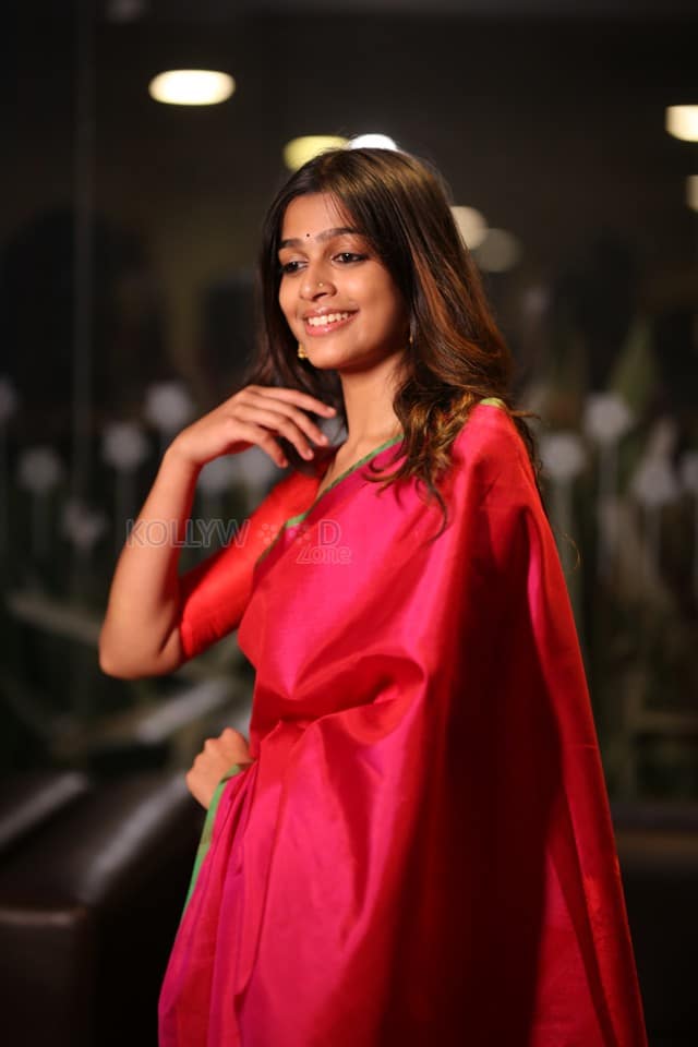Heroine Ananthika Sanilkumar at 8 Vasantalu Pre release Event Pictures 07