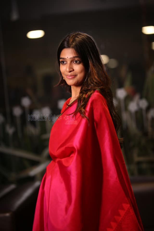 Heroine Ananthika Sanilkumar at 8 Vasantalu Pre release Event Pictures 09