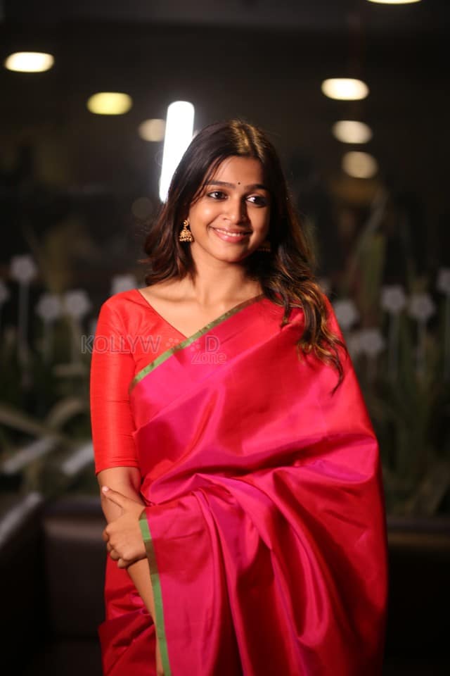 Heroine Ananthika Sanilkumar at 8 Vasantalu Pre release Event Pictures 27