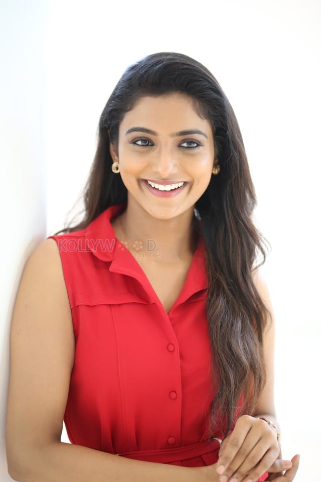 Heroine Roopa Koduvayur at Sarangapani Jathakam Success Meet Photos 22