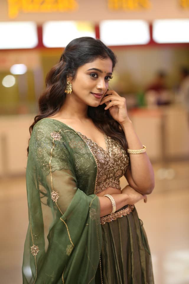 Heroine Roopa Koduvayur at Sarangapani Jathakam Trailer Launch Pictures 29