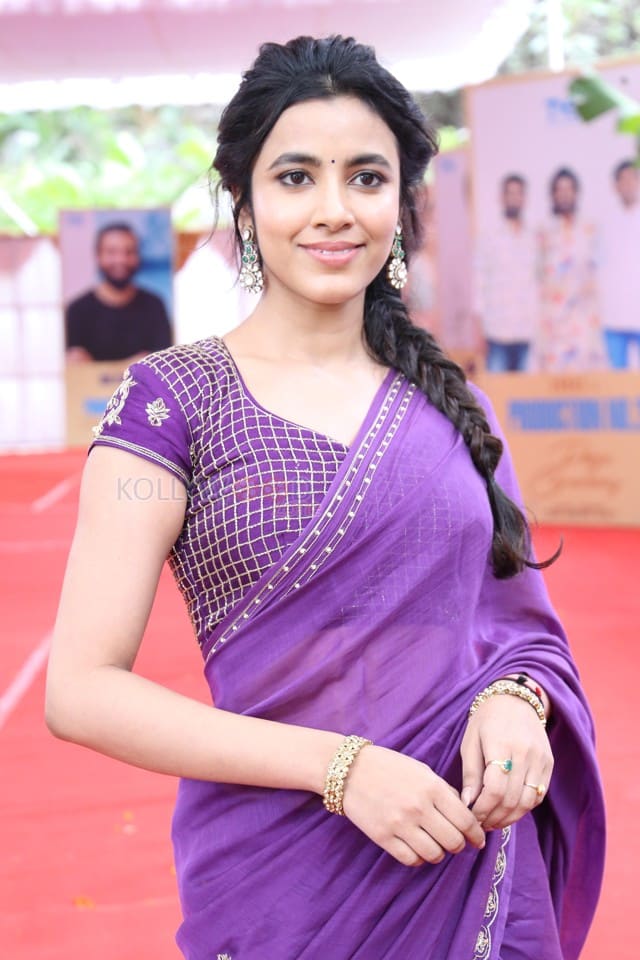 Heroine Shivani Nagaram at Suhas New Movie Opening Photos 01
