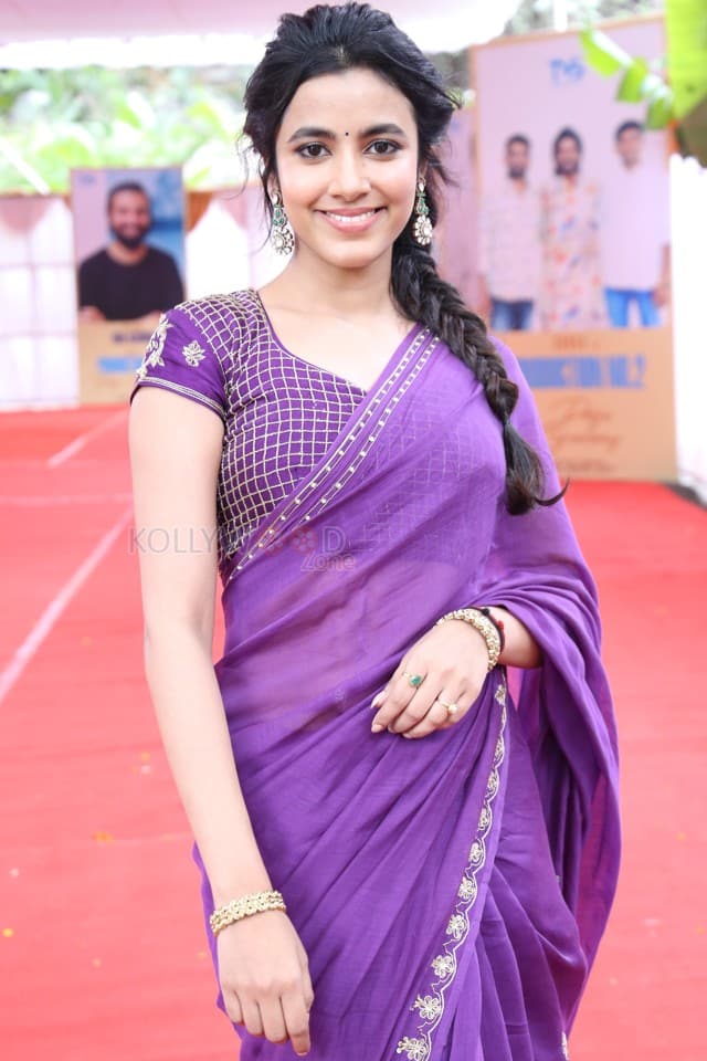 Heroine Shivani Nagaram at Suhas New Movie Opening Photos 02