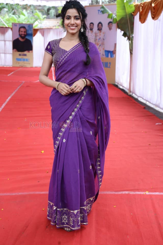 Heroine Shivani Nagaram at Suhas New Movie Opening Photos 14