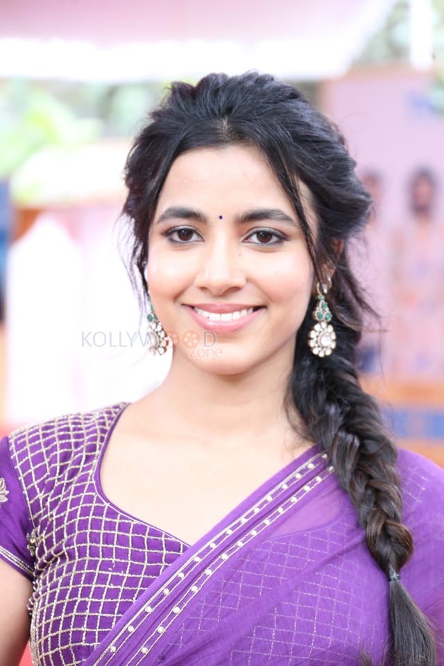 Heroine Shivani Nagaram at Suhas New Movie Opening Photos 16