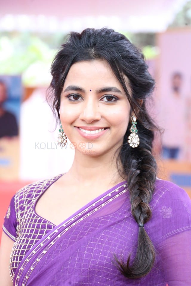 Heroine Shivani Nagaram at Suhas New Movie Opening Photos 17