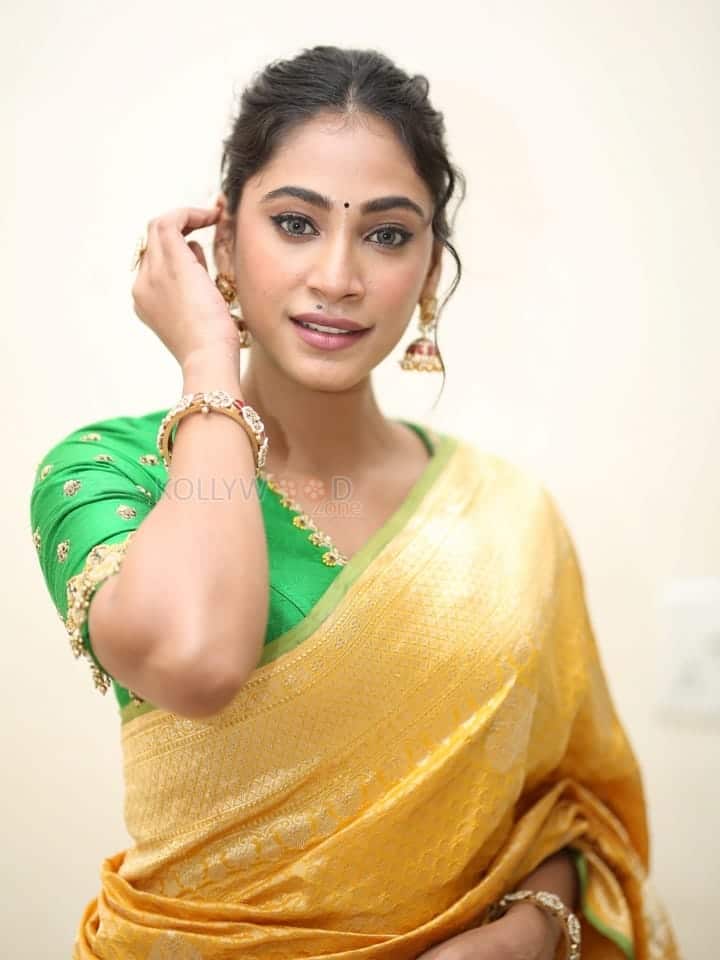 Actress Anukreethy Vas at Tiger Nageswara Rao Pre Release Event Stills 03