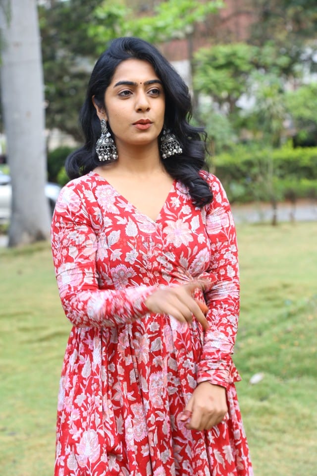 Actress Meghalekha Kacharla at Roti Kapada Romance Movie Press Meet Photos 01