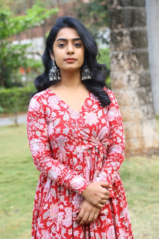 Actress Meghalekha Kacharla at Roti Kapada Romance Movie Press Meet Photos 02