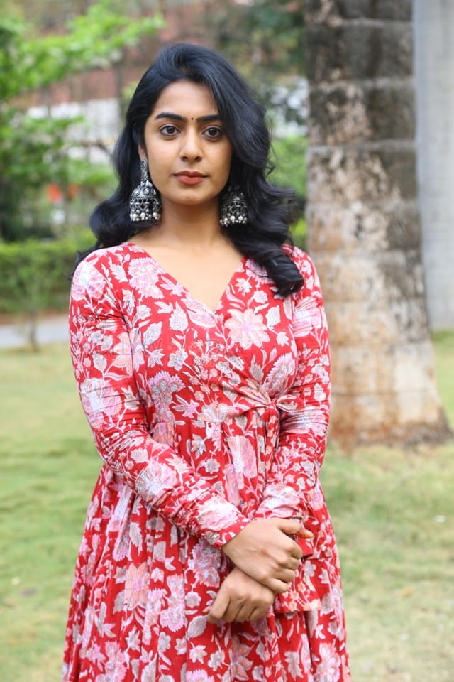 Actress Meghalekha Kacharla at Roti Kapada Romance Movie Press Meet Photos 03