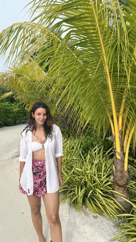 Bollywood sensation Triptii Dimri Maldives Vacation Photos 01