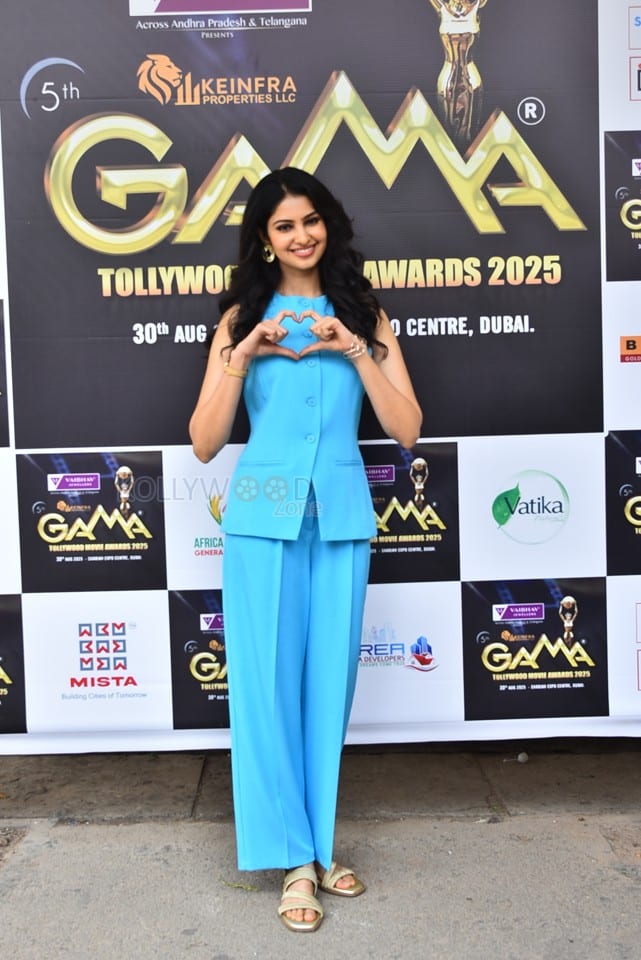 Actress Manasa Varanasi at 5th Edition of Gama Awards Curtain Raiser Event Pictures 05