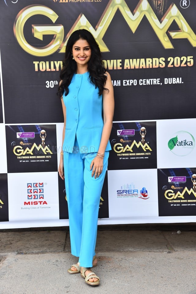 Actress Manasa Varanasi at 5th Edition of Gama Awards Curtain Raiser Event Pictures 21
