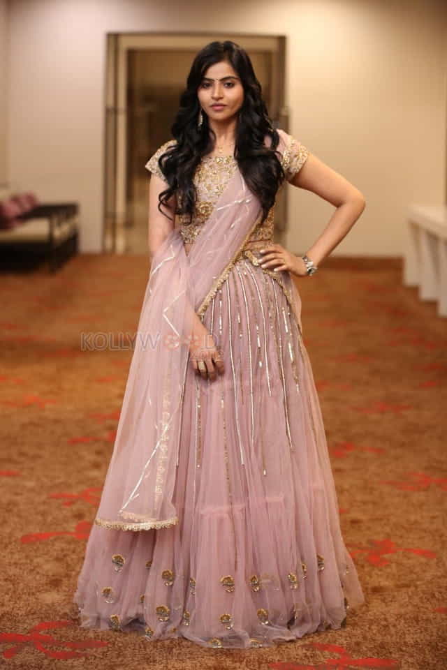 Actress Naveena Reddy at Dear Megha Pre Release Event Photos 05