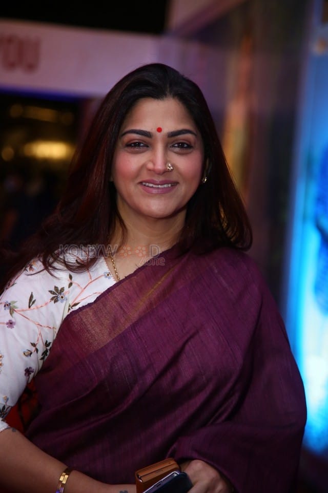 Kushboo at Aadavallu Meeku Johaarlu Movie Pre Release Event Stills 04