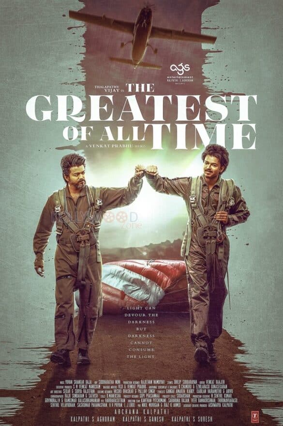The Greatest Of All Time Movie Release Poster 01 (267868) Kollywood Zone The Greatest Of All Time Movie Release Poster 01 (267868) Kollywood Zone