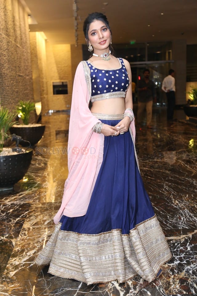Actress Ankita Jadhav at Indrani Trailer Launch Event Photos 06