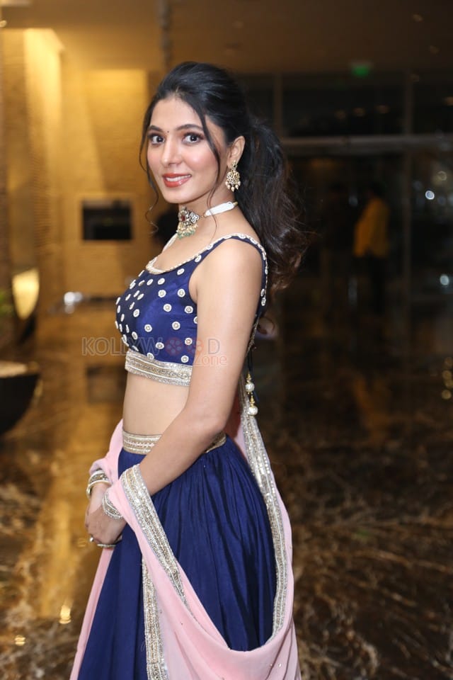 Actress Ankita Jadhav at Indrani Trailer Launch Event Photos 13