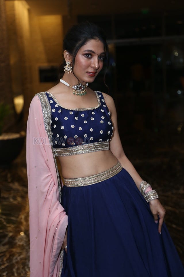 Actress Ankita Jadhav at Indrani Trailer Launch Event Photos 17