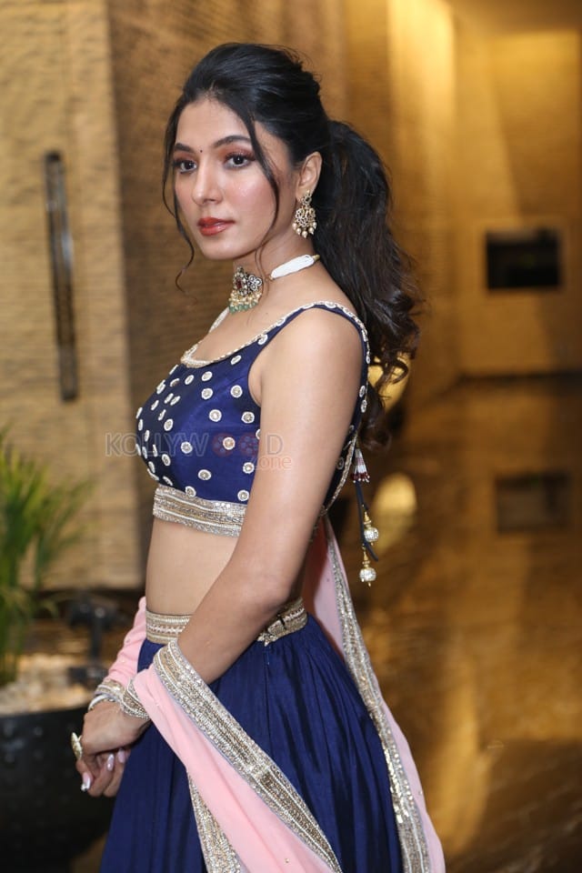 Actress Ankita Jadhav at Indrani Trailer Launch Event Photos 20