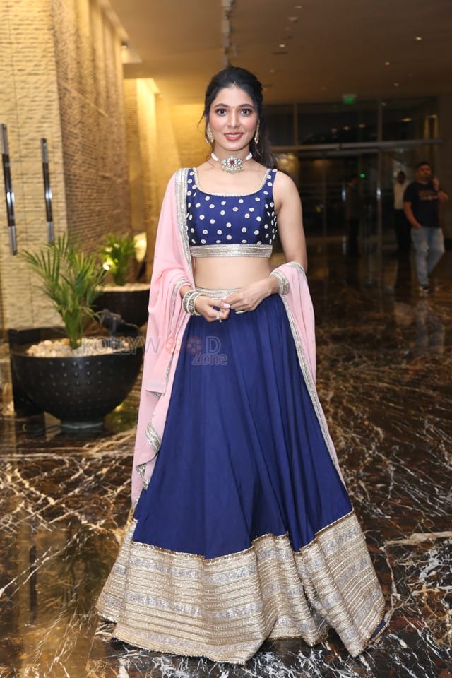 Actress Ankita Jadhav at Indrani Trailer Launch Event Photos 24