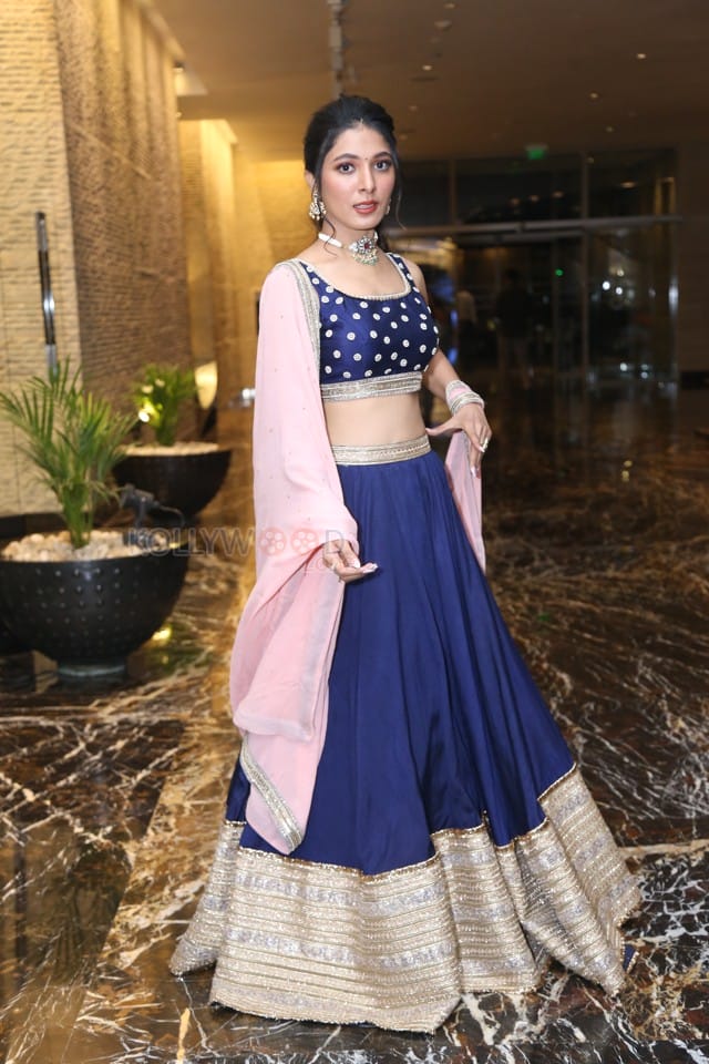 Actress Ankita Jadhav at Indrani Trailer Launch Event Photos 29