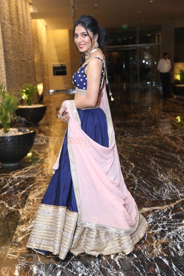 Actress Ankita Jadhav at Indrani Trailer Launch Event Photos 30