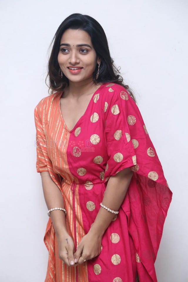 Actress Rekha Nirosha at Vasthavam Movie Teaser Launch Event Pictures 25