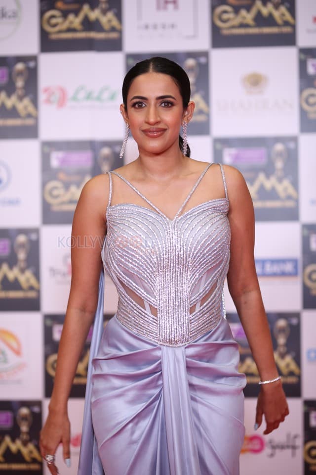 Tollywood Actress Niharika Konidela at GAMA Movie Awards Pictures 01