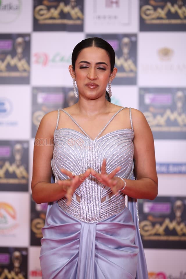 Tollywood Actress Niharika Konidela at GAMA Movie Awards Pictures 03