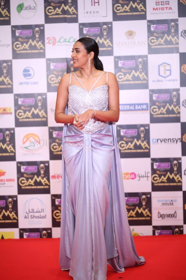 Tollywood Actress Niharika Konidela at GAMA Movie Awards Pictures 05