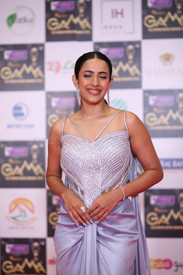 Tollywood Actress Niharika Konidela at GAMA Movie Awards Pictures 10