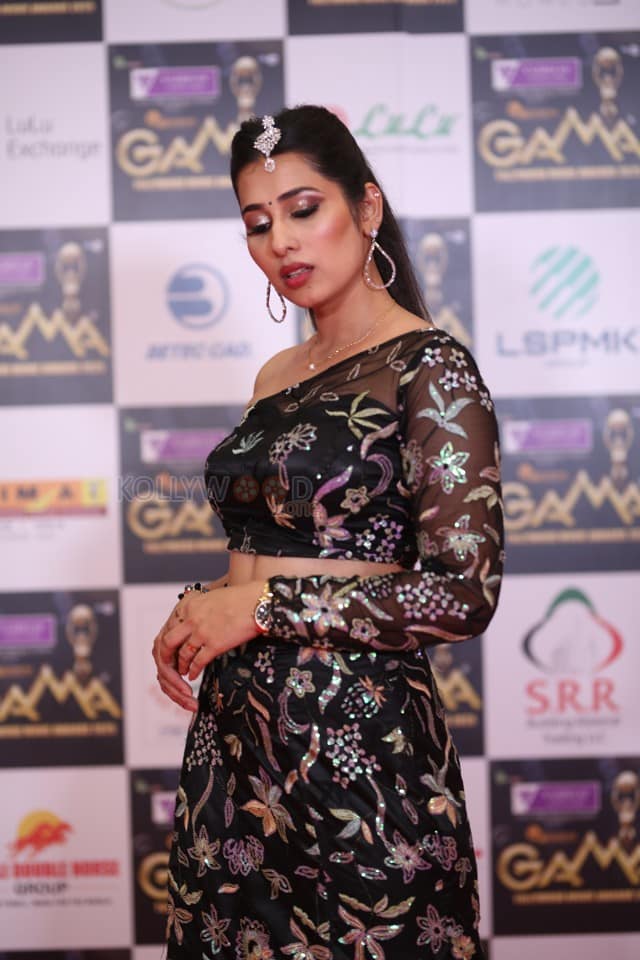 Actress Priya Hegde at the Tollywood GAMA Movie Awards Photos 01
