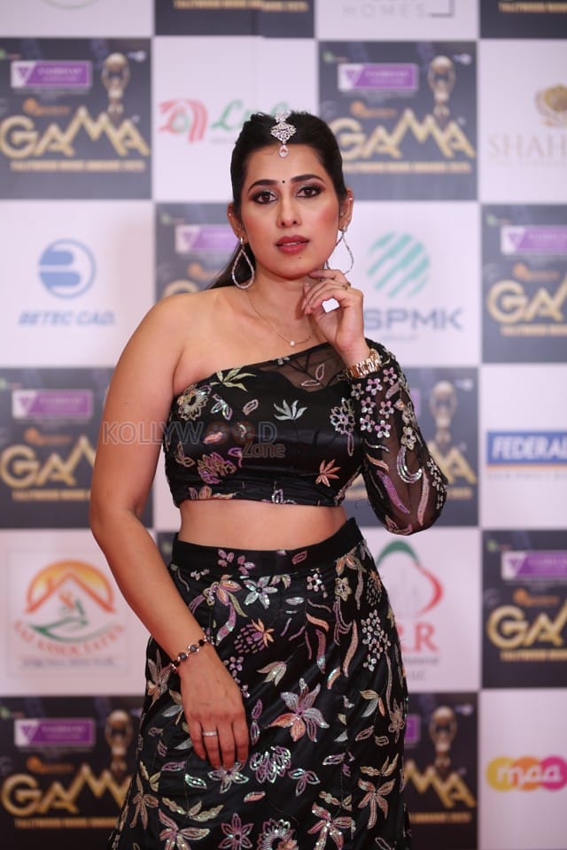 Actress Priya Hegde at the Tollywood GAMA Movie Awards Photos 02