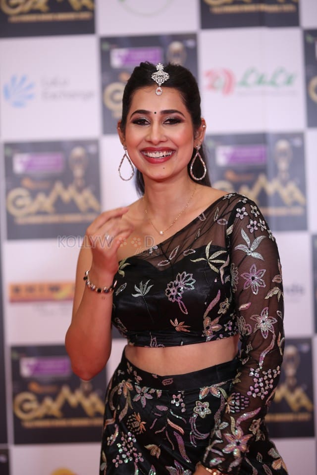Actress Priya Hegde at the Tollywood GAMA Movie Awards Photos 06