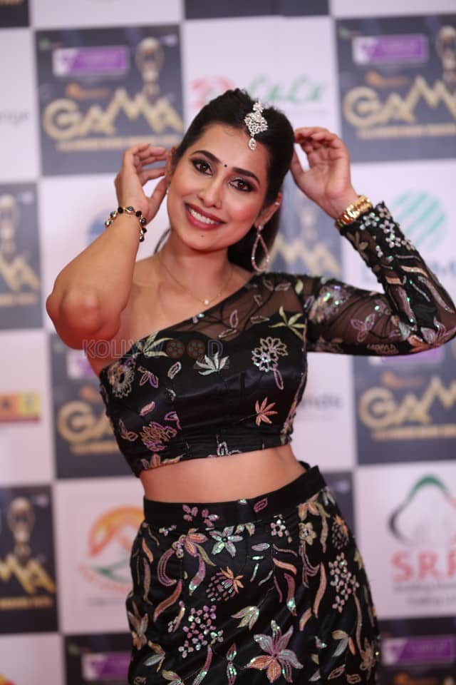 Actress Priya Hegde at the Tollywood GAMA Movie Awards Photos 07