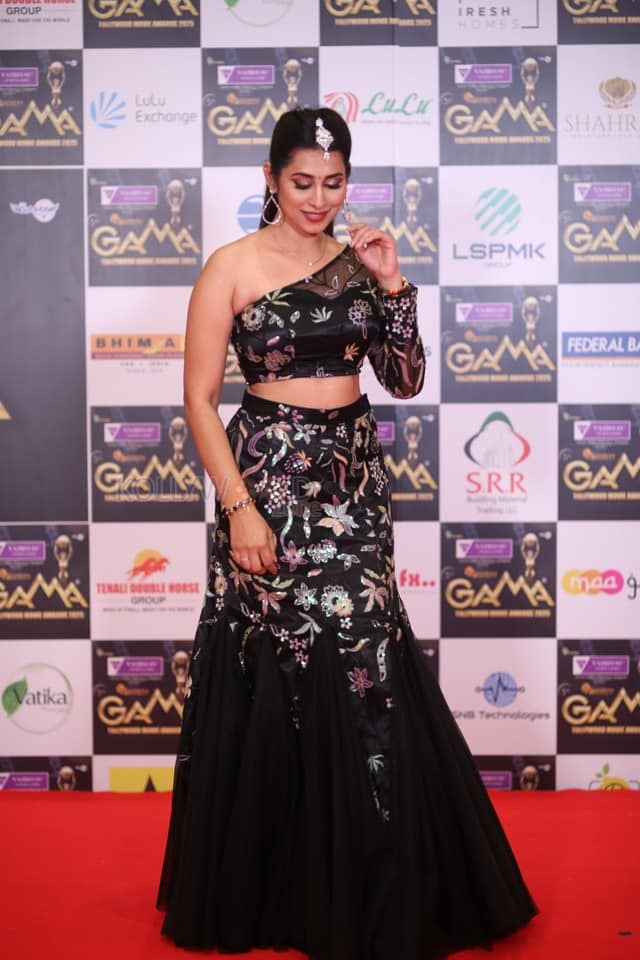 Actress Priya Hegde at the Tollywood GAMA Movie Awards Photos 15