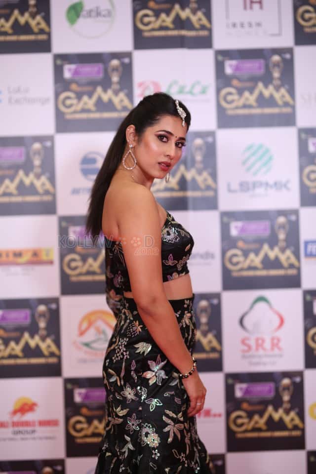 Actress Priya Hegde at the Tollywood GAMA Movie Awards Photos 19