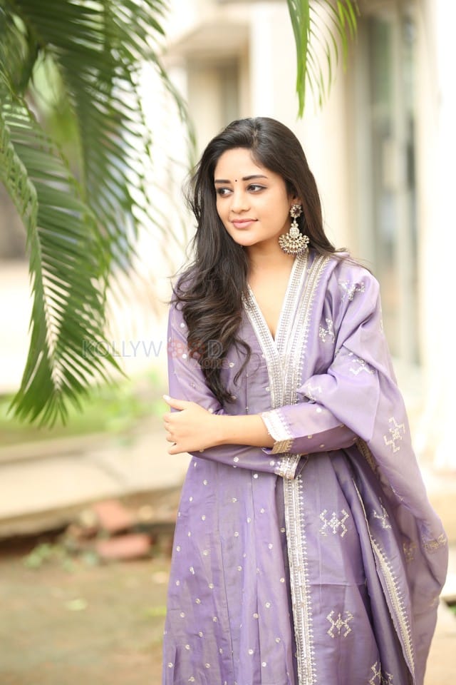 Heroine Deepshika at Maargan Movie Trailer Launch Event Photos 13