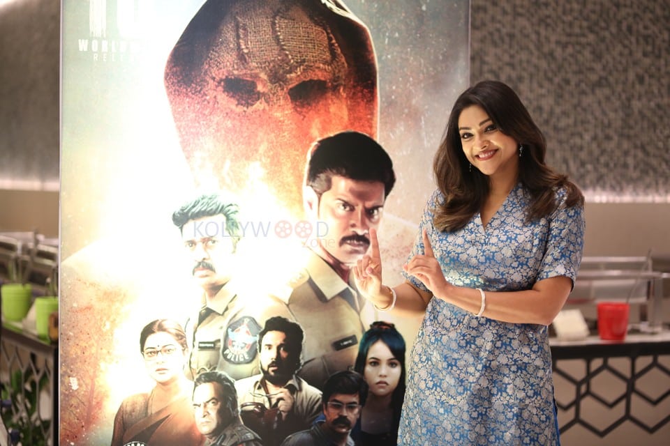 Actress Abhirami Gopikumar at Eleven Movie Pre Release Event Photos 22